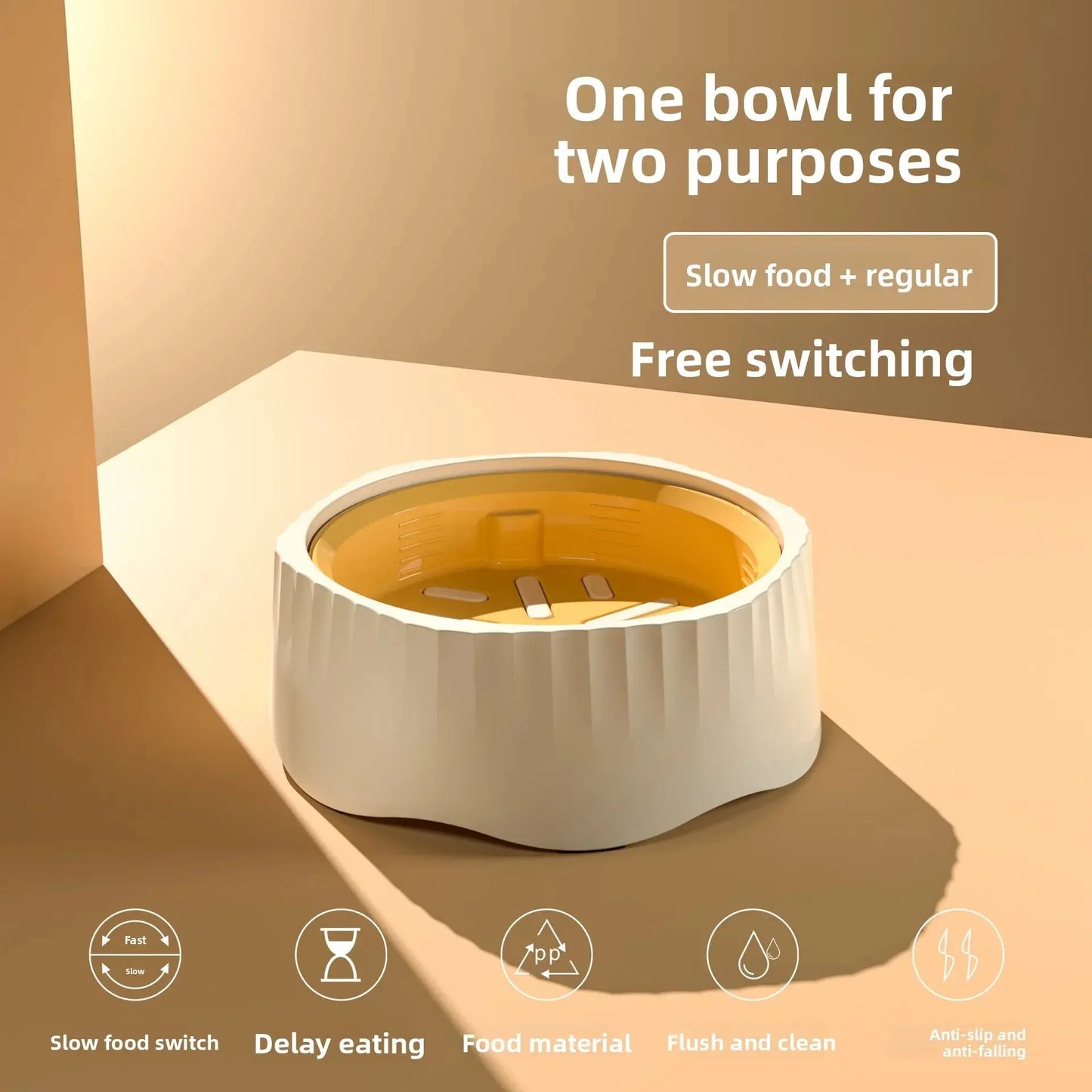 Multi-Functional Pet Bowl - Chic Pet Essentials