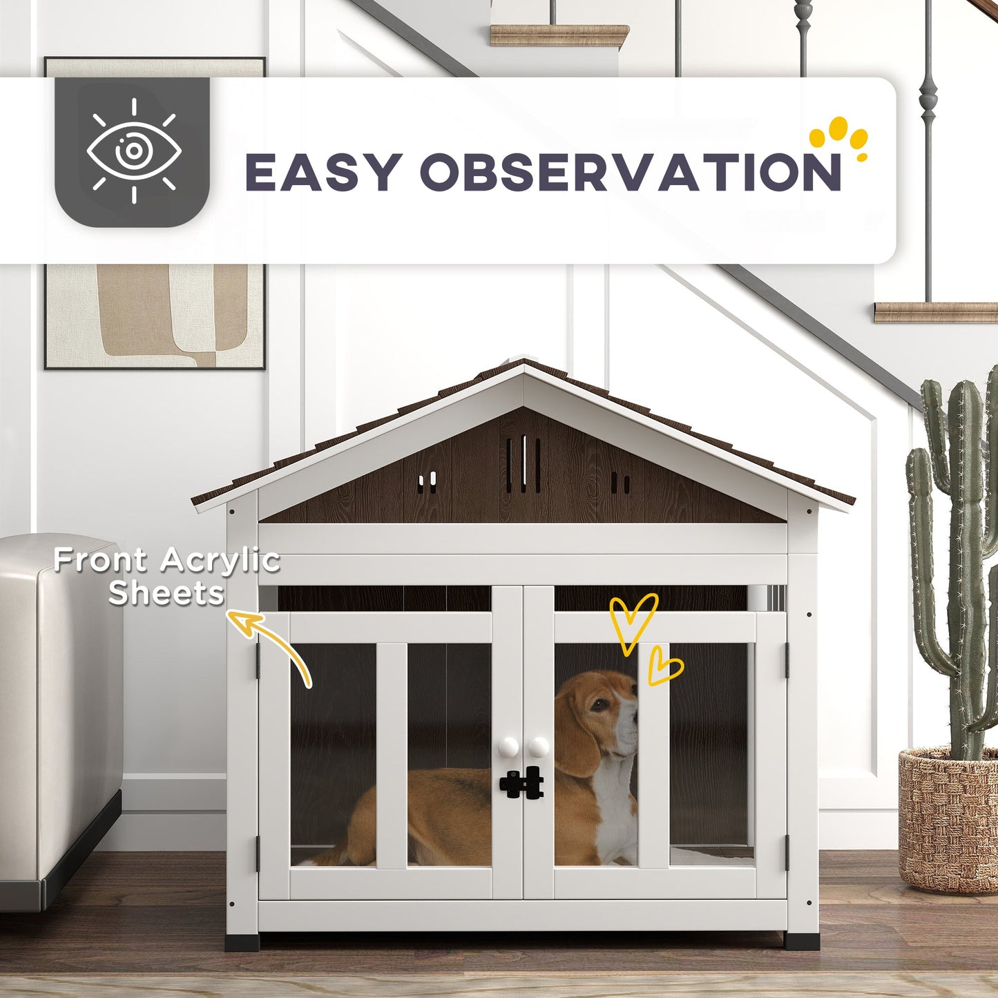 Large Indoor Outdoor Dog House CJ