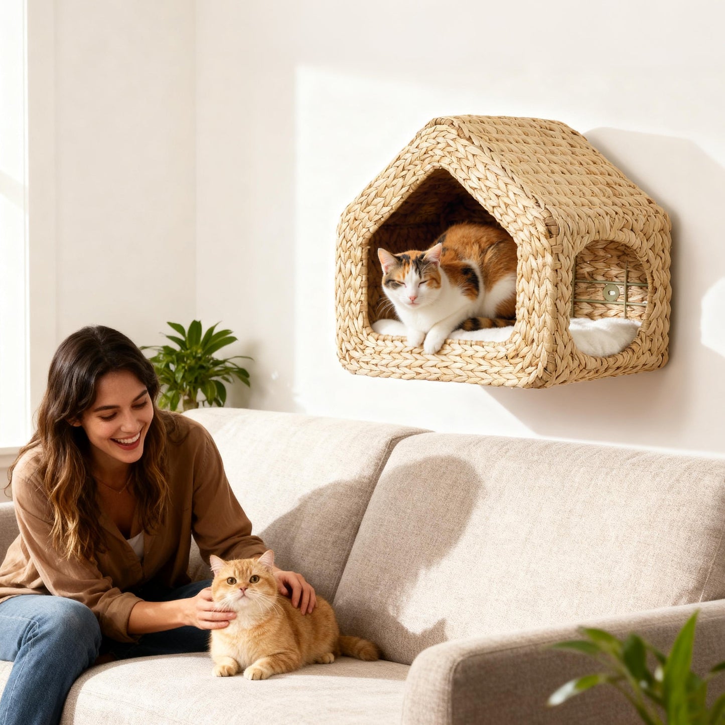 Wall Mounted Cat House Chic Pet Essentials