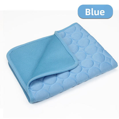Summer Pet Cooling Pad Ice Silk Mat teemdrop