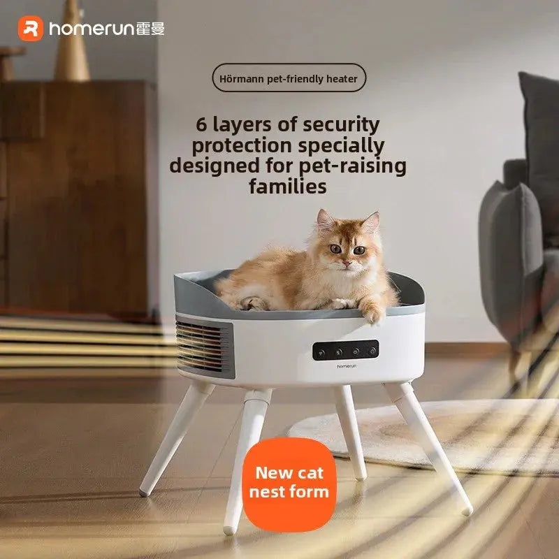 Adjustable Pet Heating Bed teemdrop