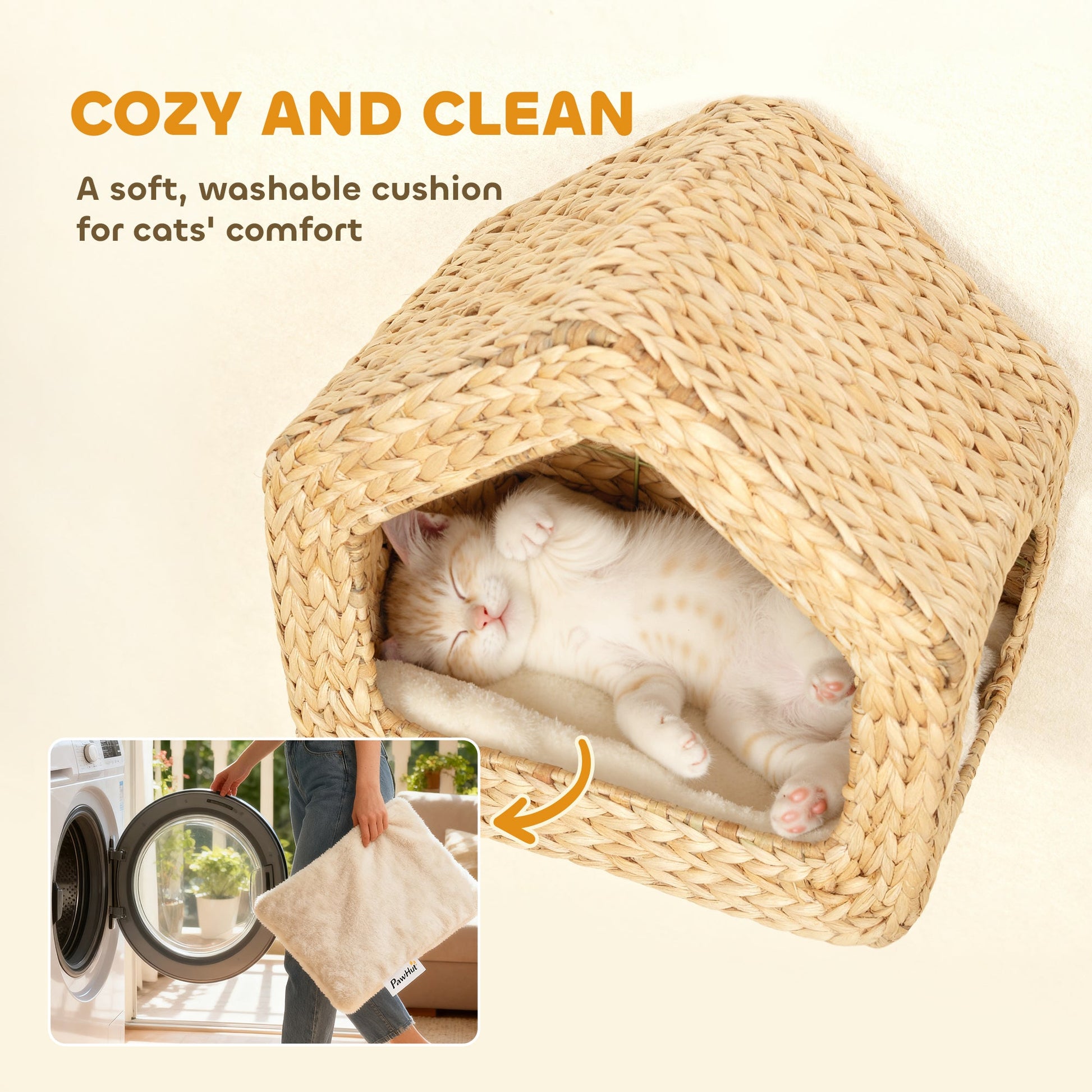 Wall Mounted Cat House Chic Pet Essentials
