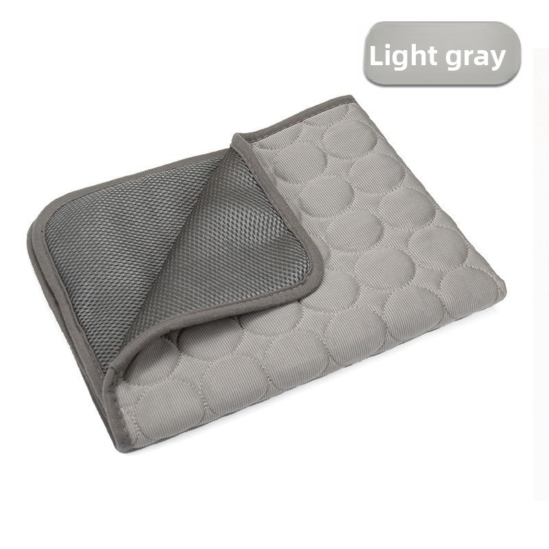 Summer Pet Cooling Pad Ice Silk Mat teemdrop