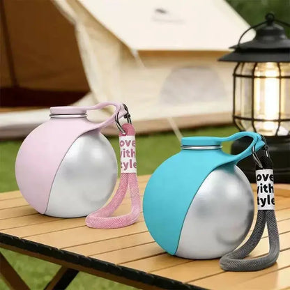 Portable Stainless Water Dispenser for Pets