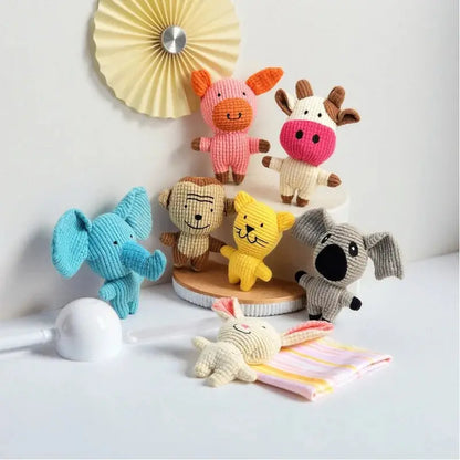 Durable Chew-Resistant Corn Plush Toys for Cats and Dogs