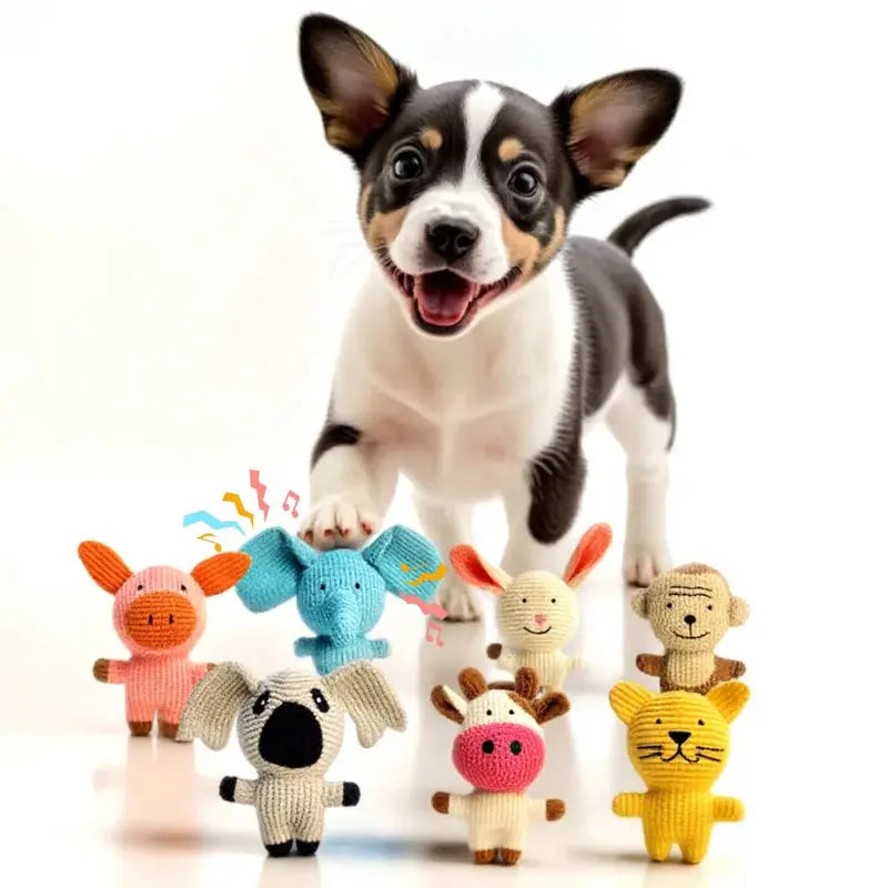 Durable Chew-Resistant Corn Plush Toys for Cats and Dogs