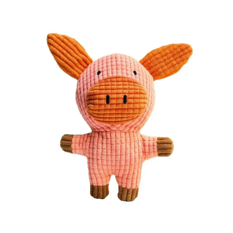Durable Chew-Resistant Corn Plush Toys for Cats and Dogs