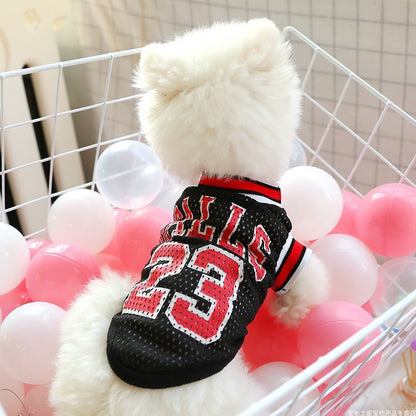 Dog Summer Clothes Teddy Sports Vest Breathable