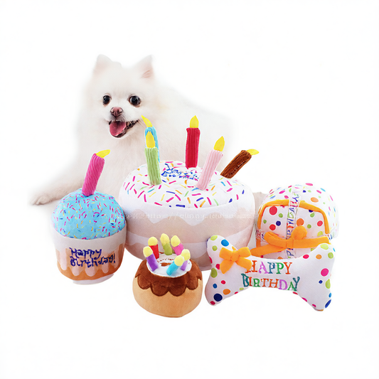 Pet Fun Birthday Cake Toy